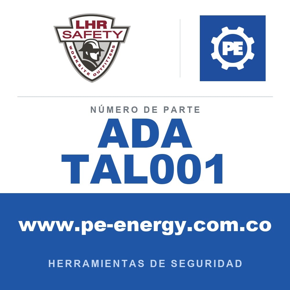 LHR ADA TAL001 Herramienta de seguridad manual de doble gancho Talon