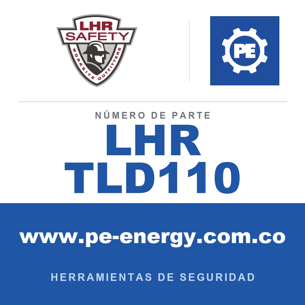 LHR LHR TLD110 - LHR TLD110 Línea de guía, recubierta, sin enredos con gancho de seguridad 5/8" x 10 ft. ROJO