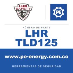 LHR LHR TLD125 - LHR TLD125 Línea de vida (tagline), recubierta, sin enredos, con gancho de seguridad de 5/8" x 25 ft. VERDE