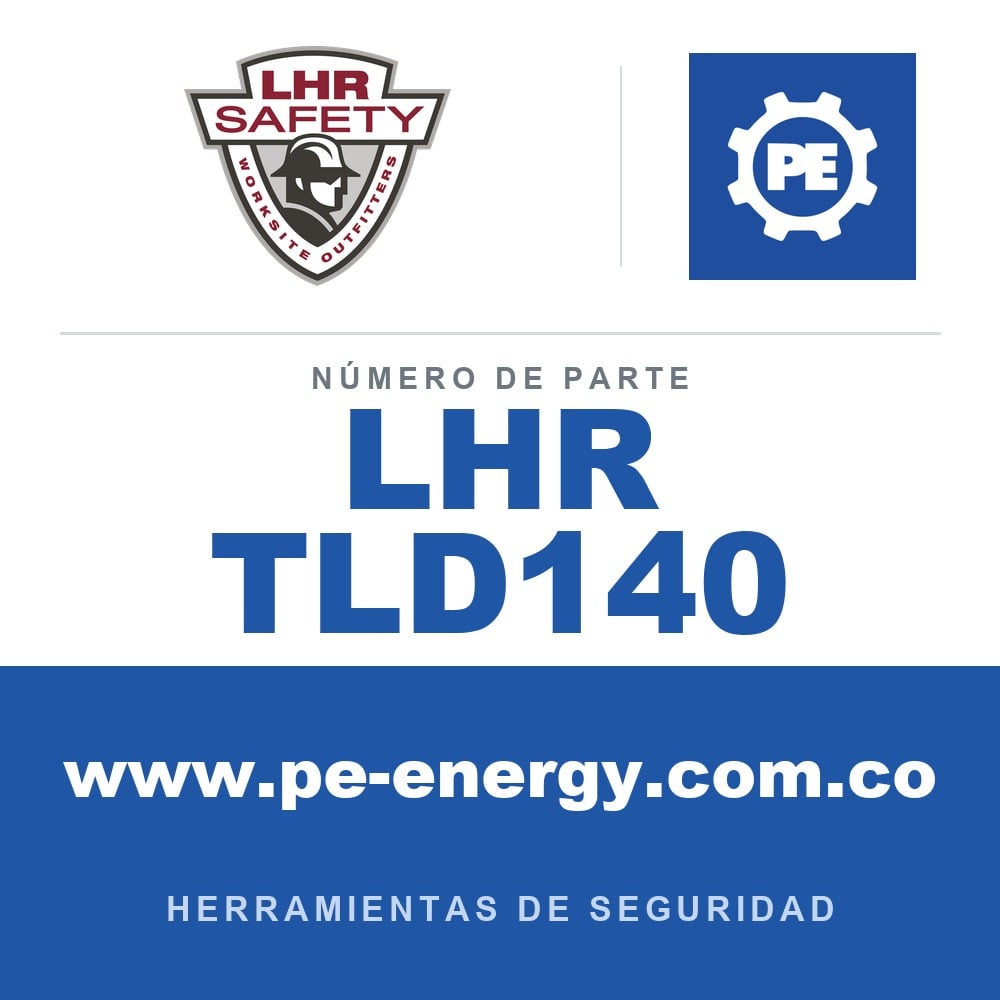 LHR LHR TLD140 - LHR TLD140 Línea de vida (Tagline), recubierta, sin enredos, con gancho de seguridad (snaphook) 5/8" x 40 ft. BLANCO