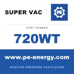 Super Vac 720WT Ventilador PPV serie WT de 20"