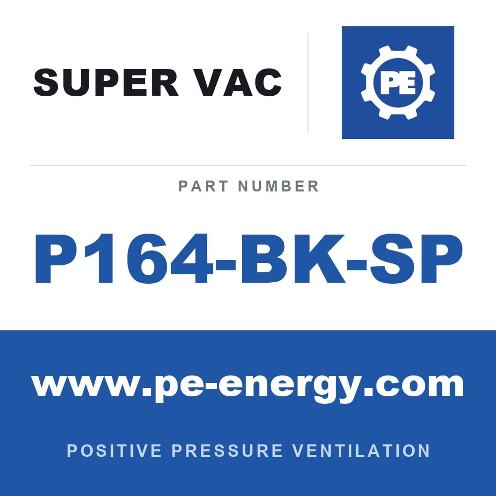 super vac p164 bk sp Super Vac Super Vac