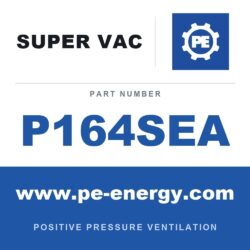 Super Vac P164SEA Extractor de humo eléctrico de 16", con clasificación ATEX