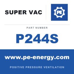 Super Vac P244S Eyector de humo eléctrico de 24"