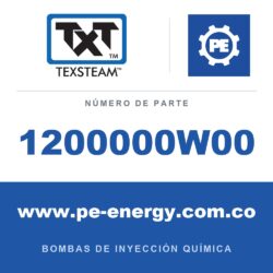 Texsteam 1200000W00 - Texsteam 1200000W00 Bomba - UNIDAD DE POTENCIA DE BOMBA 1200 SIN CABEZAL Y BASE