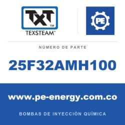 Texsteam 25F32AMH100 - Texsteam 25F32AMH100 Bomba - BOMBA 25F3 DÚPLEX 3/8 SS BUN-TEF/BUN 30:1