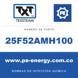 Texsteam 25F52AMH100 - Texsteam 25F52AMH100 Bomba - 25F5 PUMP DPLX, 1/2, 30:1, SS B-T/B, W/BS W/CFACE