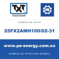 Texsteam 25FX2AMH100/02-31 - Texsteam 25FX2AMH100/02-31 Bomba - BOMBA 25F DÚPLEX 3/8 SS B-TEF/BUN 1/4 SS BUN/BUN 30:1