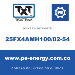 Texsteam 25FX4AMH100/02-54 - Texsteam 25FX4AMH100/02-54 Bomba - BOMBA CUÁDRUPLE 25FX 1/2 SS B-T/B y 3/16 SS B/B 30:1