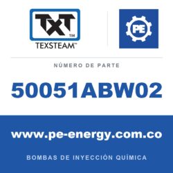Texsteam 50051ABW02 Bomba - 5005 BOMBA (PUMP) ESTÁNDAR (STD) 1/2 SS BUN/BUN