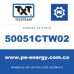 Texsteam 50051CTW02 Bomba - 5005 BOMBA (PUMP) 1/2" ESTÁNDAR (STD) SS BUN//BUN C/BASE Y 10 GAL TANQUE (TNK)