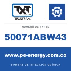 Texsteam 50071ABW43 Bomba - 5007 BOMBA (PUMP) 1" ESTÁNDAR (STD) SS TEF/TEF