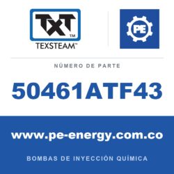 Texsteam 50461ATF43 Bomba - 5045 BOMBA (PUMP) SIMPLEX (SPLX) 3/4 SS T/T C/RFLTR/MANÓMETRO (GA), MS GAS AMARGO (SOUR GAS)