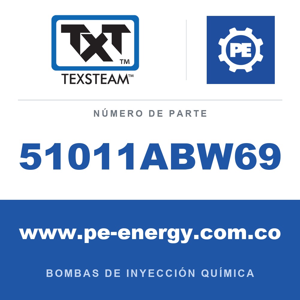 Texsteam 51011ABW69 Bomba - 5101-LP BOMBA (PUMP) SS SDP/KAL