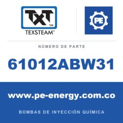 Texsteam 61012ABW31 Bomba - 6111 BOMBA (PUMP) ESTÁNDAR (STD), DÚPLEX (DPLX), 1-1/4, CS BUN/BUN