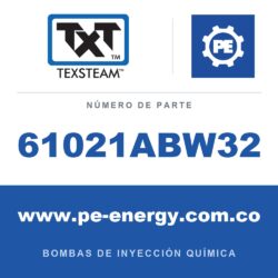 Texsteam 61021ABW32 Bomba - 6121 BOMBA (PUMP) ESTÁNDAR (STD), SIMPLEX (SPLX), 2-3/4, CS TEF/BUN