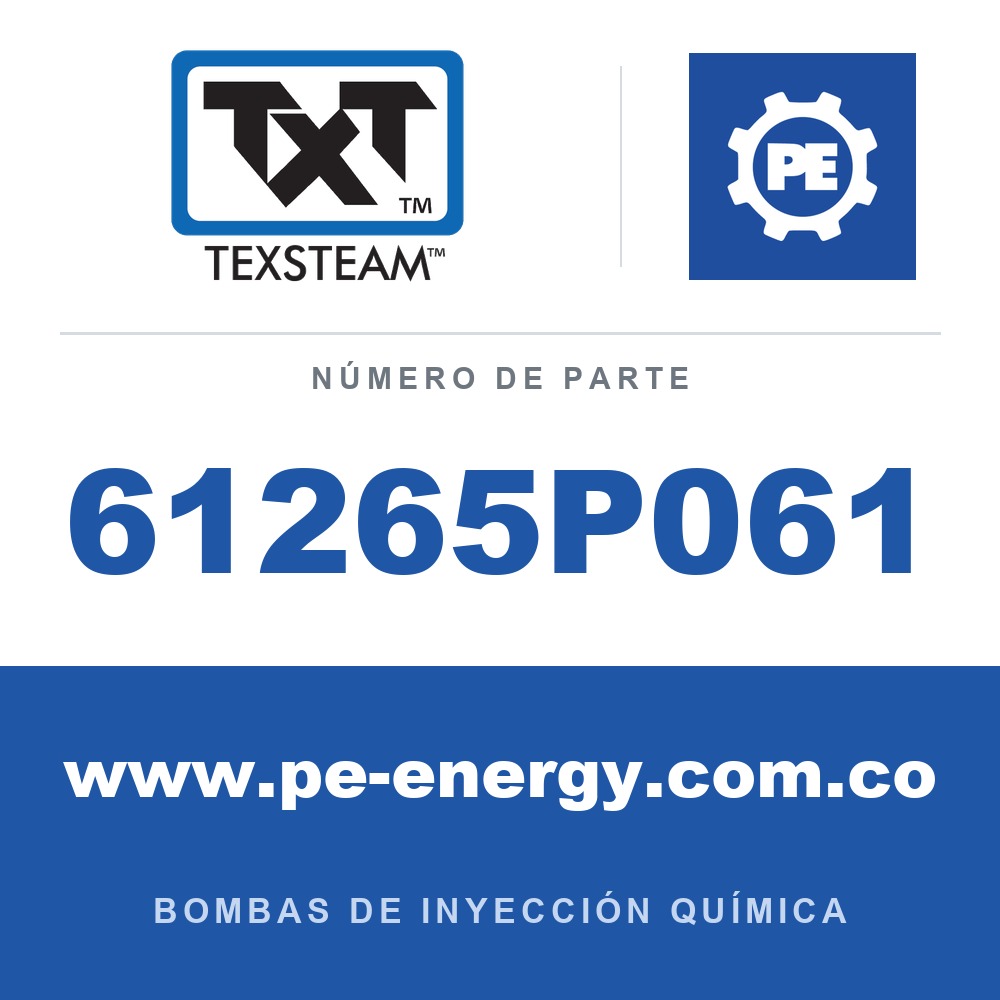 Texsteam 61265P061 - Texsteam 61265P061 - Componente de Tornillería y Herraje