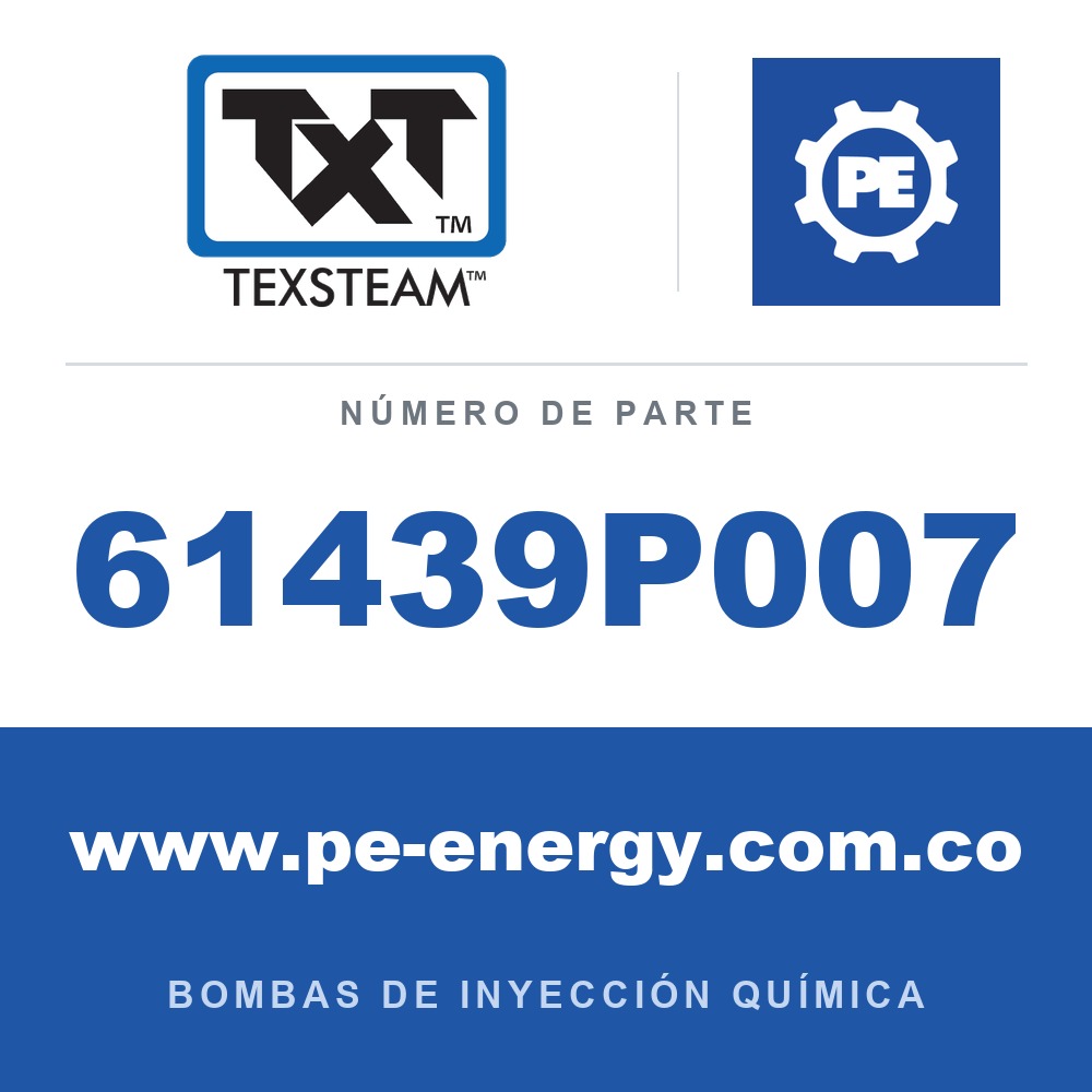Texsteam 61439P007 - Texsteam 61439P007 - Componente de Tornillería y Herraje