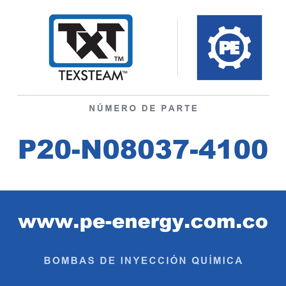 Texsteam P20-N08037-4100 - Texsteam P20-N08037-4100 - Componente de Tornillería y Herraje