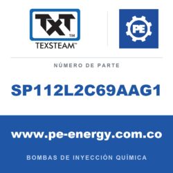 Texsteam SP112L2C69AAG1 Bomba - SP1-1/4 SDP/K 155W 2 BATERÍAS (BATTERY) HC CID2