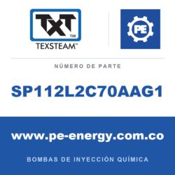 Texsteam SP112L2C70AAG1 Bomba - SP, SIMPLEX (SPLX), 1/4, 2P, 155W, 2B, 1EN, C1D2, SS S/S, HC