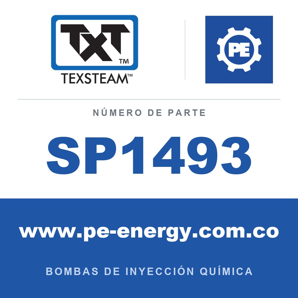 Texsteam SP1493 Bomba - DÚPLEX (DPLX) PLACA BASE (BASEPLATE) BOMBA SOLAR (SOLAR PUMP)