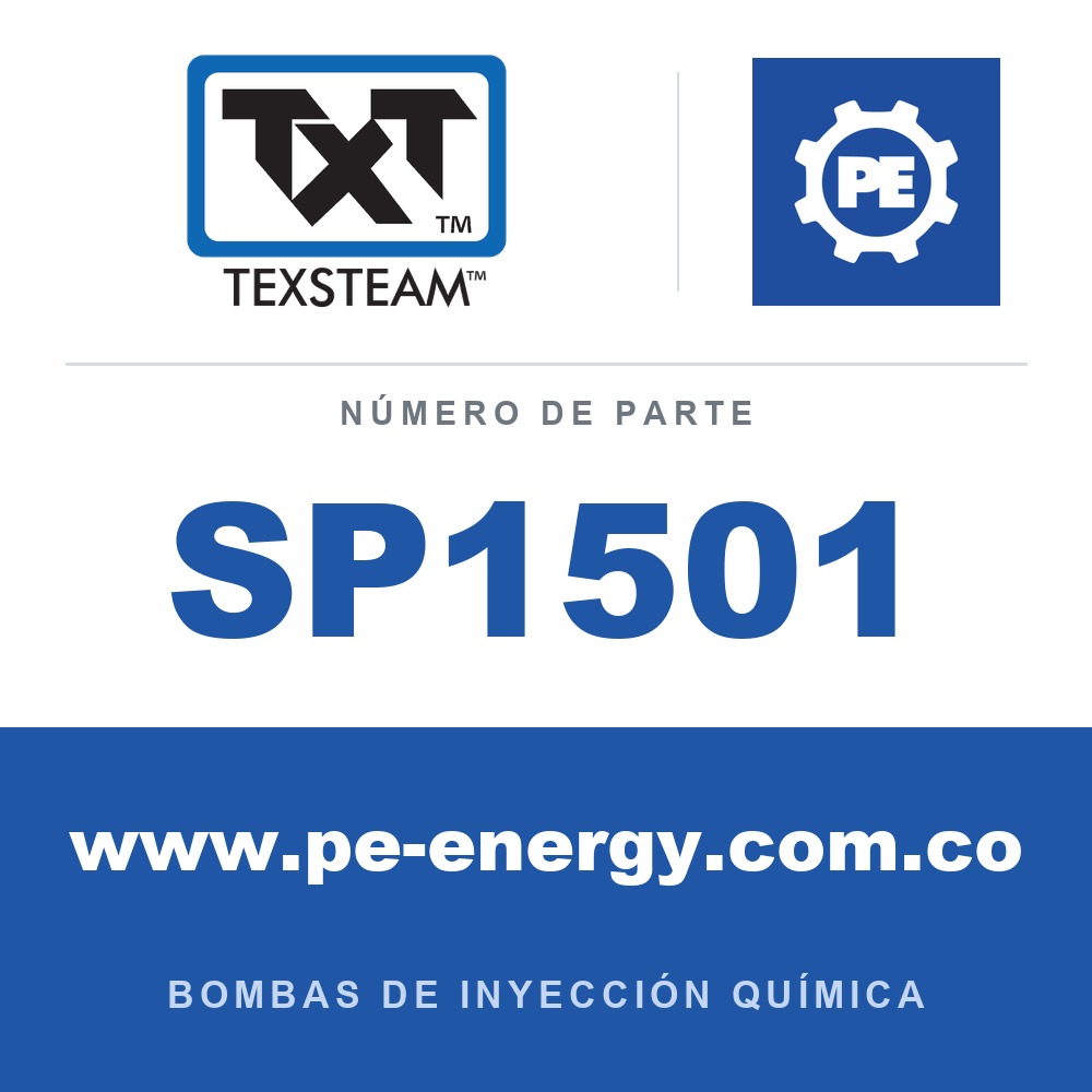 Texsteam SP1501 Ensamblaje de bomba - ACOPLAMIENTO (CPLG) ENSAMBLE (ASSEMBLY), TRÍPLEX (TPLX) BOMBA SOLAR (SOLAR PUMP)