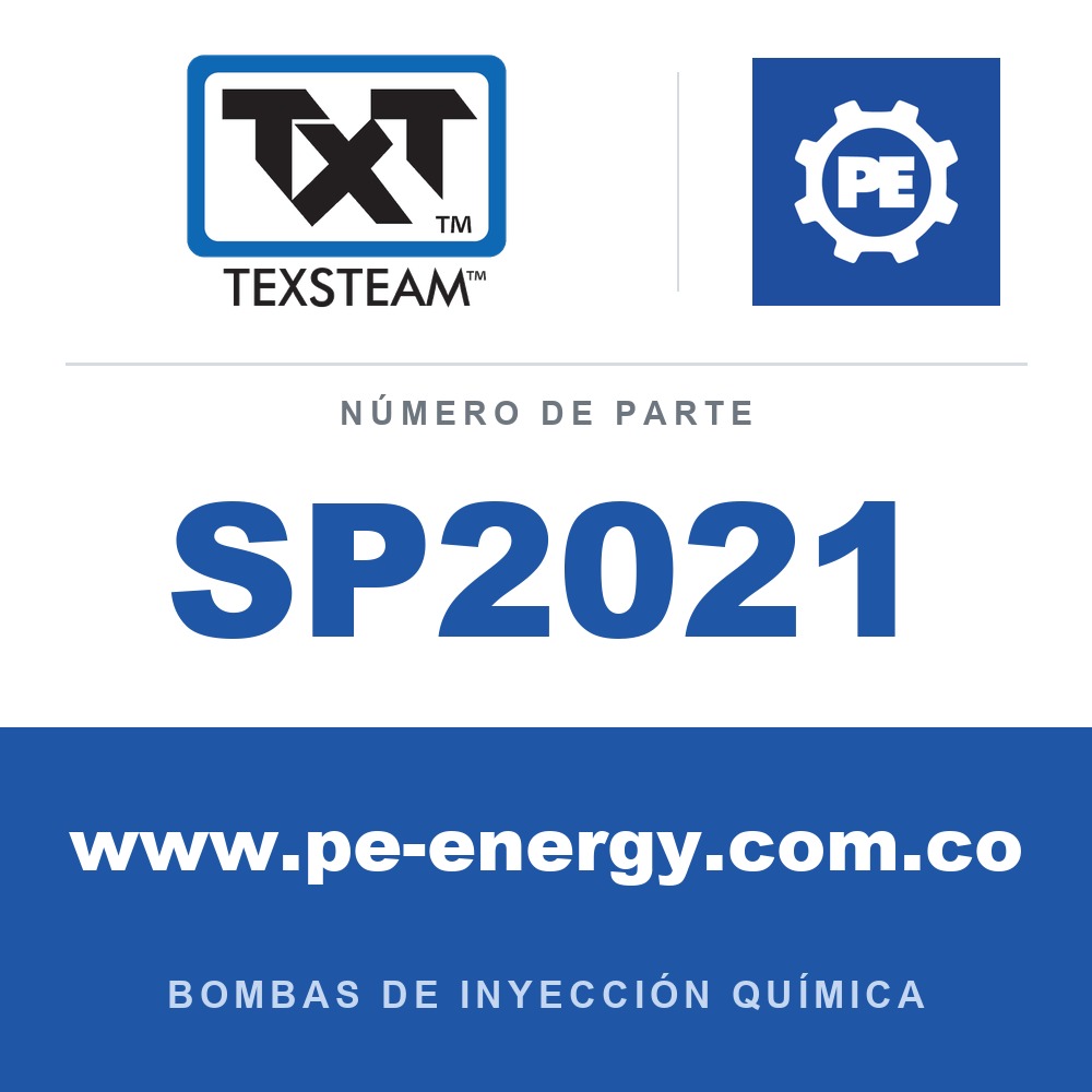 Texsteam SP2021 Conjunto de bomba - ENSAMBLE DE BOMBA (PUMP ASSY) 1/4 F/E SS BUN/BUN