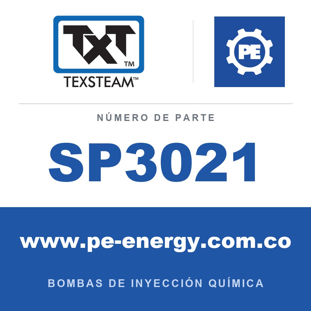 Texsteam SP3021 Conjunto de bomba - ENSAMBLE DE BOMBA (PUMP ASSY) 3/8 F/E SS BUN/BUN