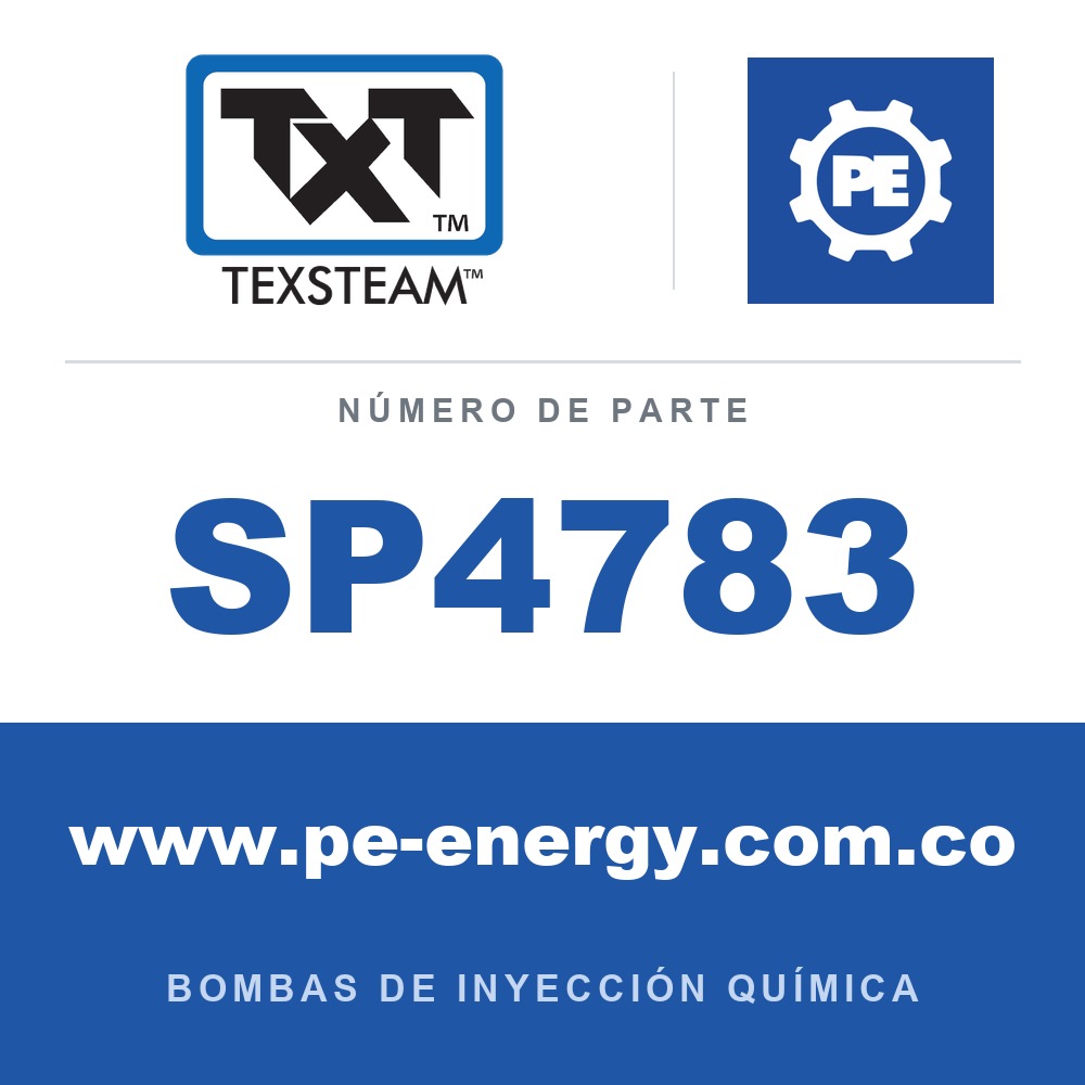 Texsteam SP4783 Bomba - CUBIERTA (COVER) MOTORREDUCTOR (GEAR MOTOR) BOMBA SOLAR (SOLAR PUMP)