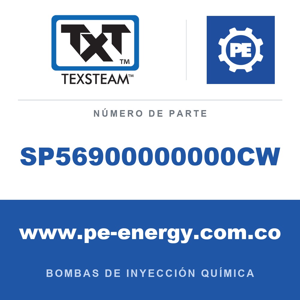 Texsteam SP56900000000CW Bomba - SP51 BOMBA (PUM) SIMPLEX (SPLX) SS 1/2 SDP/KAL CID2