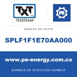 Texsteam SPLF1F1E70AA000 Bomba - SPL, BOMBA (PMP), SIMPLEX (SPLX), 1/4AJUSTABLE (ADJ), 1PANEL (PNL), 100W, 1BATERÍA (BAT), 1EN, S/S