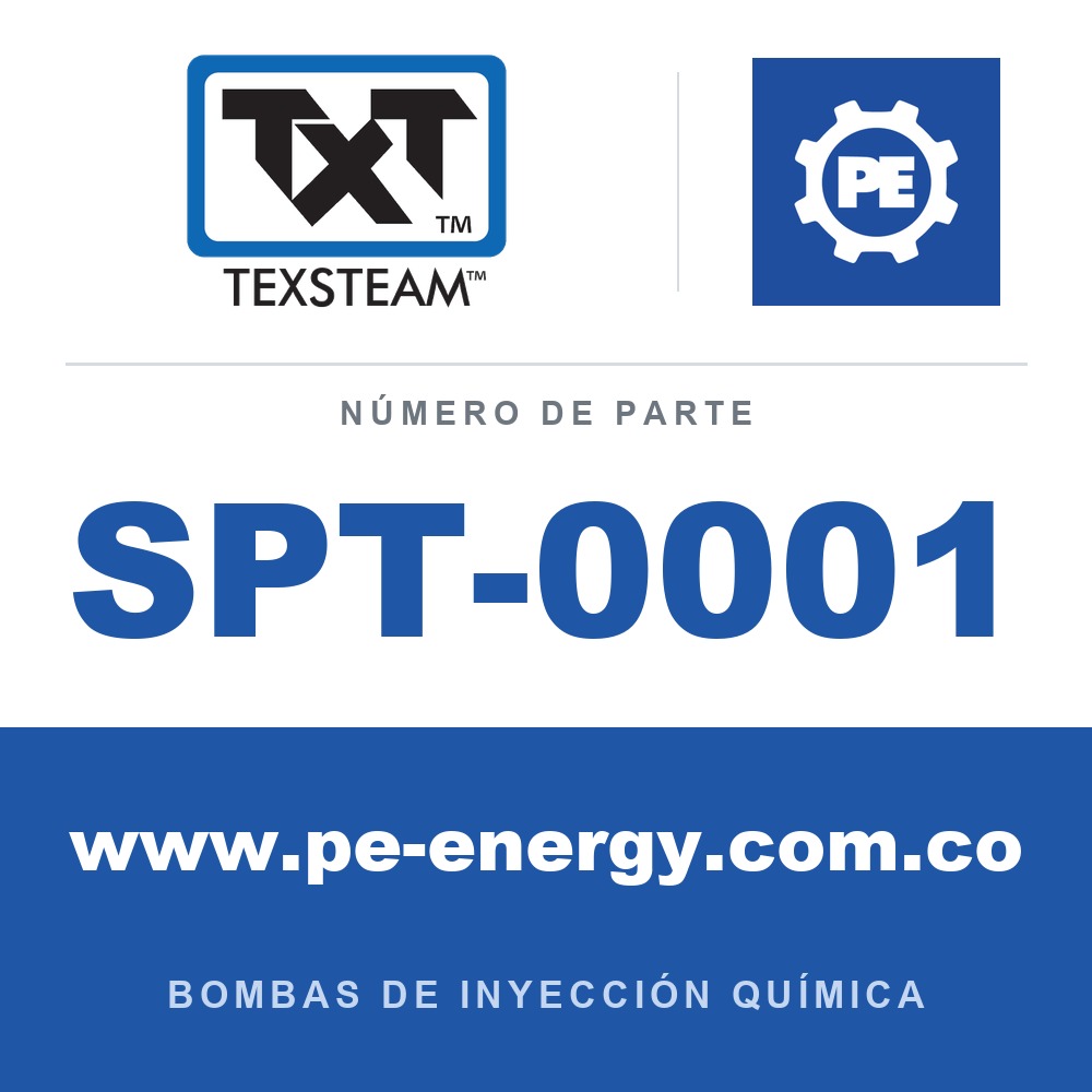 Texsteam SPT-0001 - Texsteam SPT 0001 - Refacción de Servicio Especializado