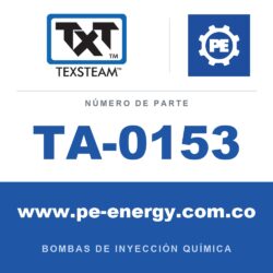 Texsteam TA-0153 - Texsteam TA 0153 - Componente de Válvula y Sello