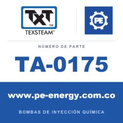 Texsteam TA-0175 - Texsteam TA 0175 - Componente de Válvula y Sello