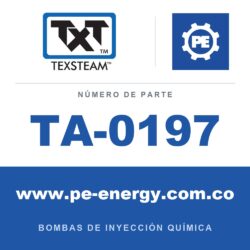 Texsteam TA-0197 - Texsteam TA 0197 - Componente de Válvula y Sello