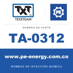 Texsteam TA-0312 - Texsteam TA 0312 - Componente de Válvula y Sello