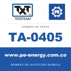 Texsteam TA-0405 - Texsteam TA 0405 - Componente de Válvula y Sello
