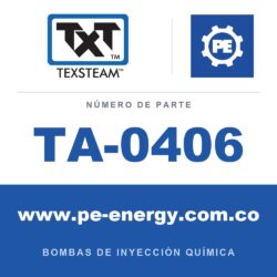 Texsteam TA-0406 - Texsteam TA 0406 - Componente de Válvula y Sello
