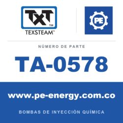 Texsteam TA-0578 - Texsteam TA 0578 - Componente de Válvula y Sello