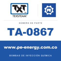 Texsteam TA-0867 - Texsteam TA 0867 - Componente de Válvula y Sello
