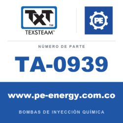 Texsteam TA-0939 - Texsteam TA 0939 - Componente de Válvula y Sello