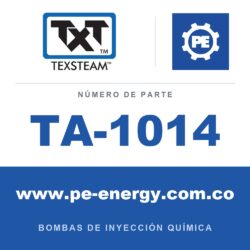 Texsteam TA-1014 - Texsteam TA 1014 - Componente de Válvula y Sello