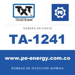 Texsteam TA-1241 - Texsteam TA 1241 - Componente de Válvula y Sello