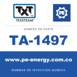 Texsteam TA-1497 - Texsteam TA 1497 - Componente de Válvula y Sello