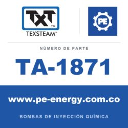 Texsteam TA-1871 - Texsteam TA 1871 - Componente de Válvula y Sello