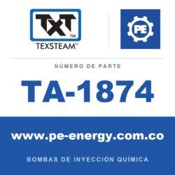 Texsteam TA-1874 - Texsteam TA 1874 - Componente de Válvula y Sello
