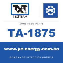 Texsteam TA-1875 - Texsteam TA 1875 - Componente de Válvula y Sello