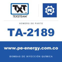 Texsteam TA-2189 - Texsteam TA 2189 - Componente de Válvula y Sello