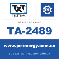 Texsteam TA-2489 - Texsteam TA 2489 - Componente de Válvula y Sello